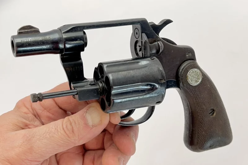 Colt Detective Special revolver 2" blue .38 Spl., 2nd Issue 1962 Mfg SN 814736 - Image 7