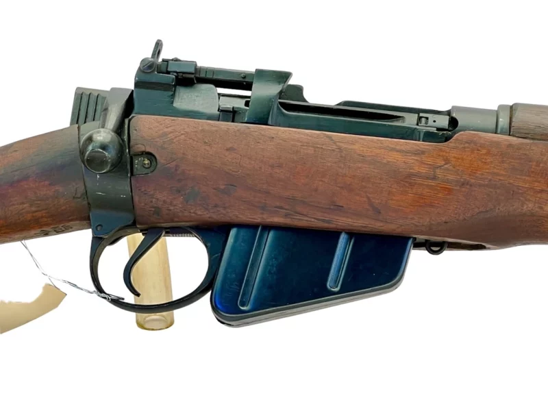 Navy Arms Enfield #4 Mk 1 .303 World War II French Resistance,1944 date "PP" marked, ROF(F) with matching bolt SN PP 0947 - Image 11