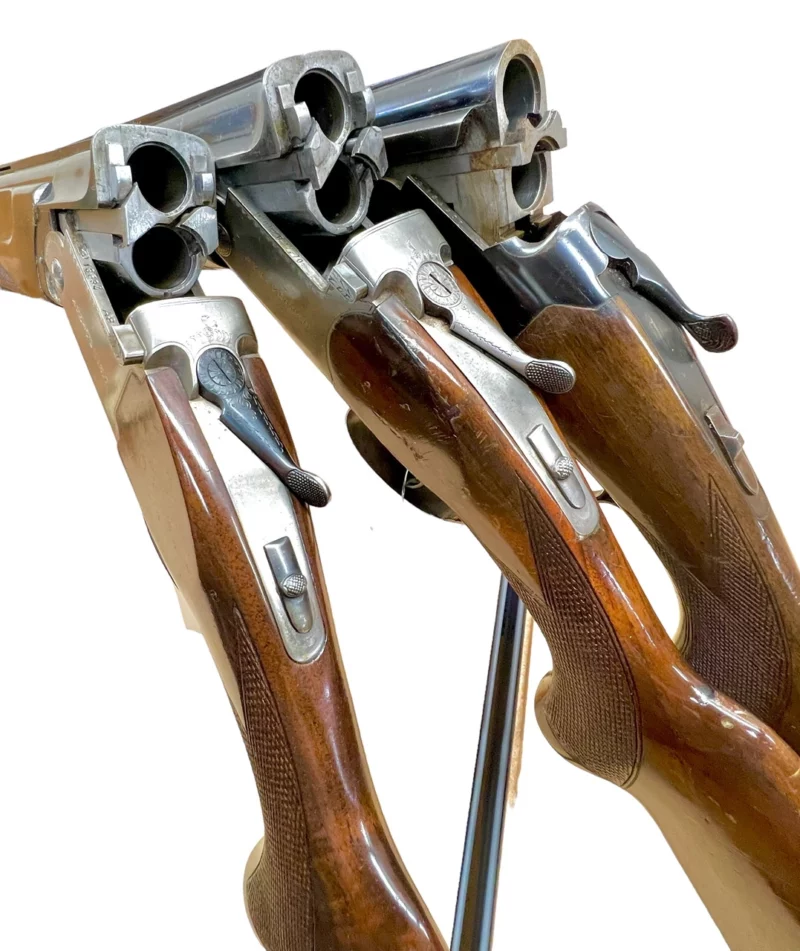 12ga O/U shotgun Spanish single trigger G-VG cond. Modified/IC - Image 5