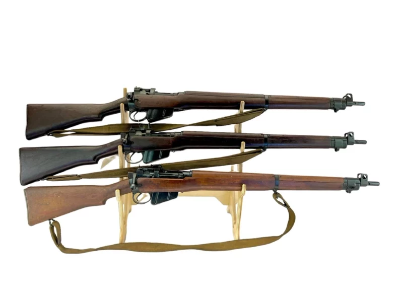 Navy Arms Enfield #4 Mk 1 .303 World War II French Resistance with matching bolt, zinc buttplate 1944 date M47/C "PP" marked - Image 8