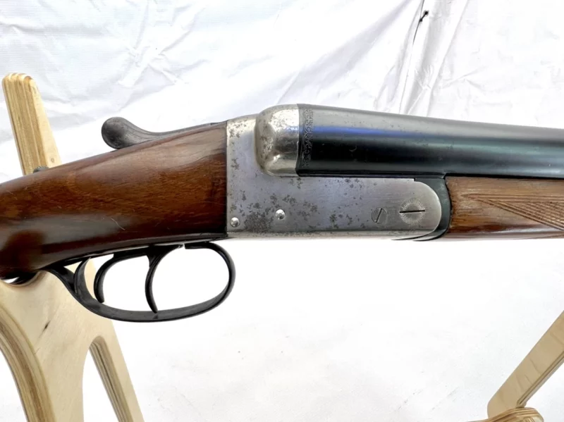 side by side 12ga shotgun Spanish Master Boxlock SN 135759 - Image 10