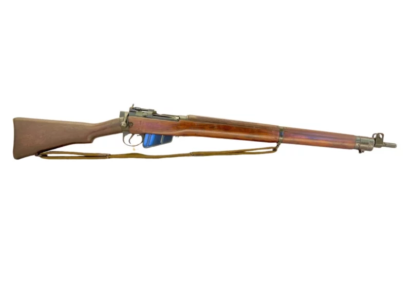Navy Arms Enfield #4 Mk 1* .303 World War II French Resistance 1944 Dated "BS" and "PP" marked matching serial number bolt PP 1169 - Image 8