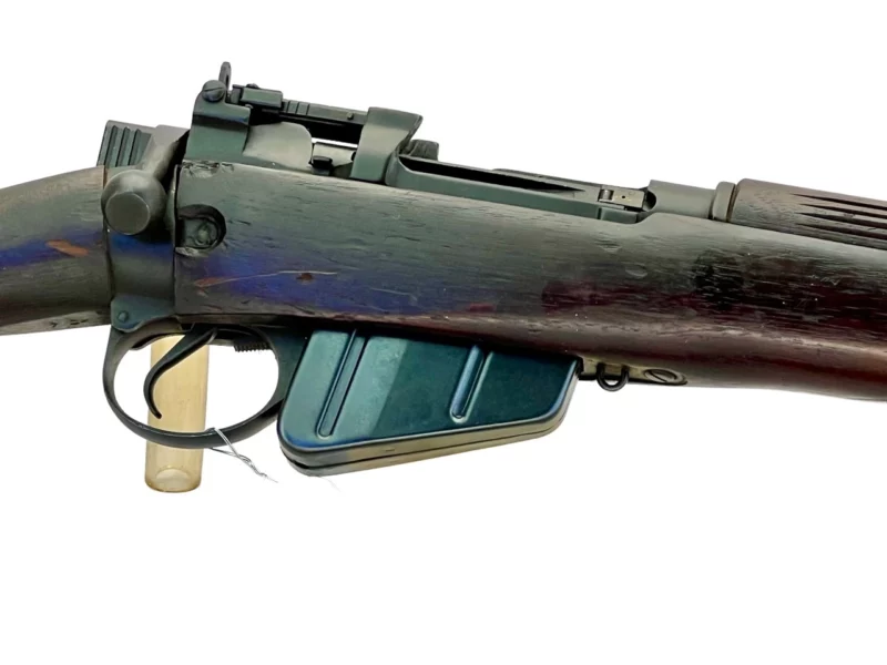Navy Arms Enfield #4 Mk 1* .303 World War II French Resistance 1944 Dated "BS" and "PP" marked matching serial number bolt PP 0536 - Image 13