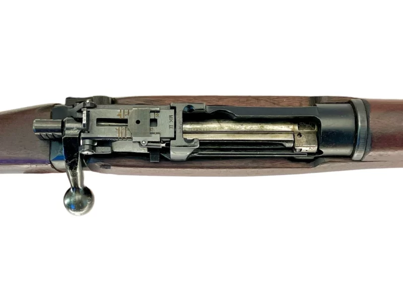 Navy Arms Enfield #4 Mk 1 .303 World War II French Resistance,1944 date "PP" marked, ROF(F) with matching bolt SN PP 2002 - Image 12