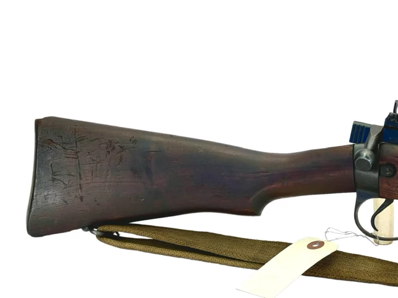 Navy Arms Enfield #4 Mk 1* .303 World War II French Resistance 1944 Dated "BS" marked matching serial number bolt PP 1506 - Image 10