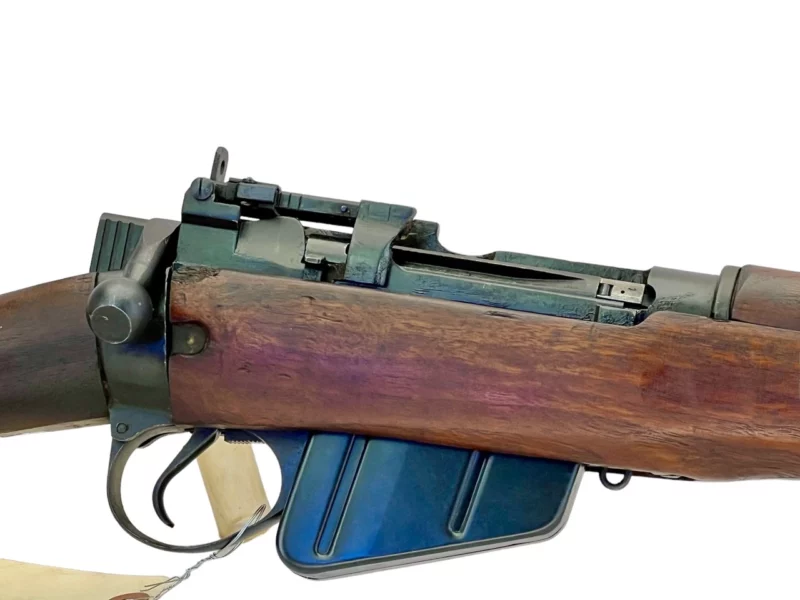 Navy Arms Enfield #4 Mk 1* .303 World War II French Resistance 1944 Dated "BT" and "PP" marked matching serial number bolt PP 1696 - Image 12