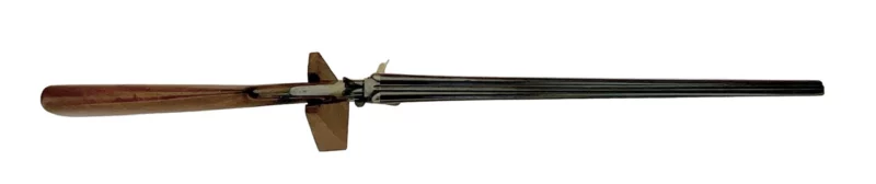 Belgium 410 side by side shotgun external hammer, fold-over “poacher’s gun” 38420 - Image 2