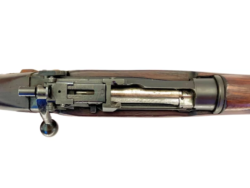 Navy Arms Enfield #4 Mk 1* .303 World War II French Resistance 1944 Dated "BS" marked matching serial number bolt PP 1932 - Image 13