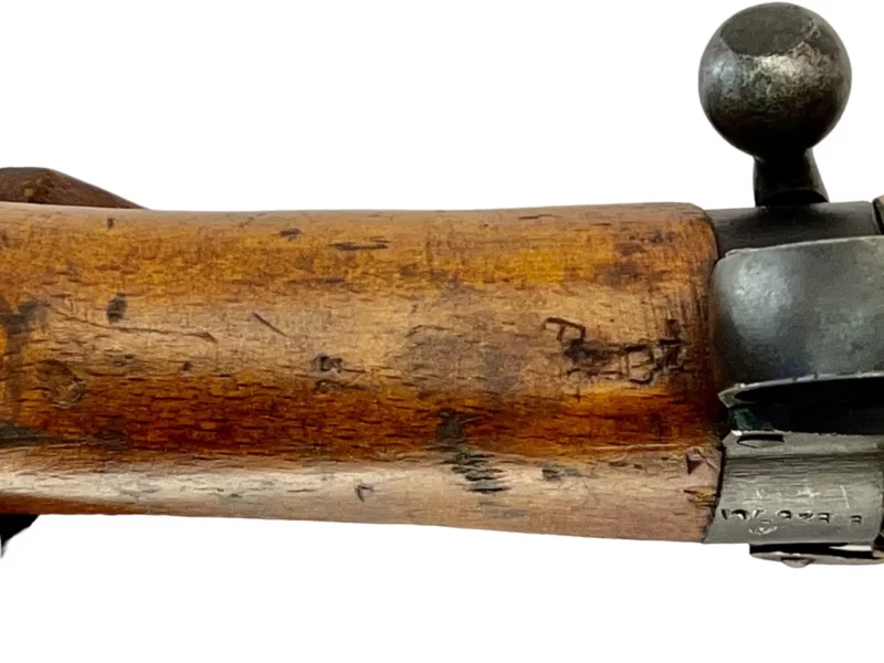 Navy Arms Enfield #4 Mk 1 .303 World War II French Resistance,1944 date "PP" marked, ROF(F) with matching bolt & Zinc buttplate SN PP 2023 - Image 16
