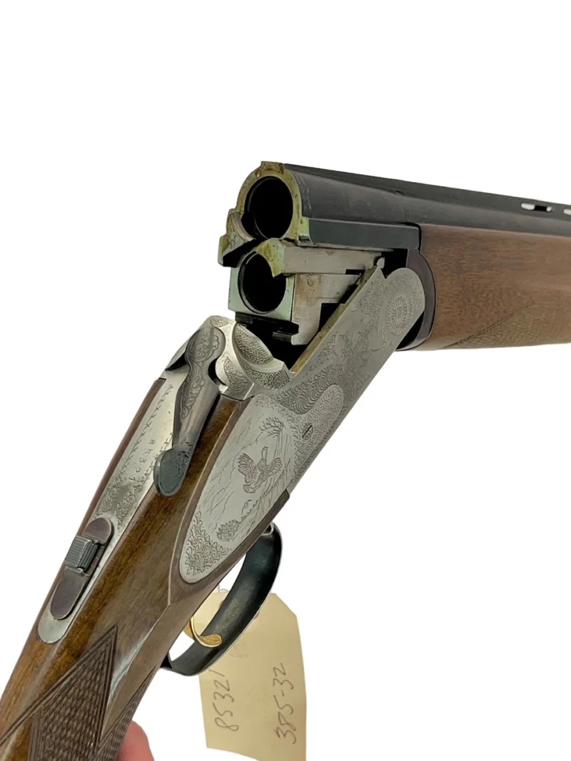 12ga O/U full side lock shotgun Emilio Rizzini Italian made single trigger VG-Ex. condition - Image 13