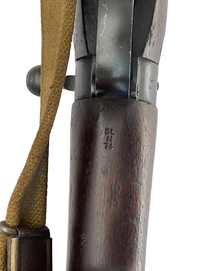 Navy Arms Enfield #4 Mk 1* .303 World War II French Resistance 1944 Dated "BS" and "PP" marked matching serial number bolt PP 1326 - Image 17