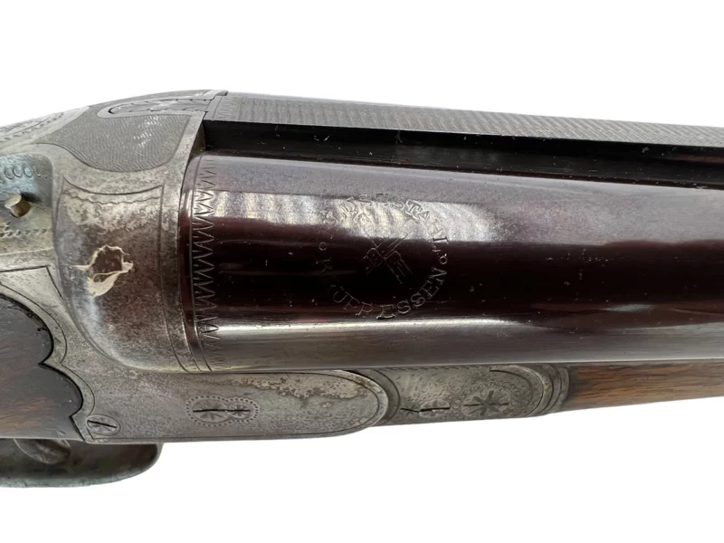 Flussstahl Krupp Essen shotgun 10 gauge side by side shotgun - Image 3