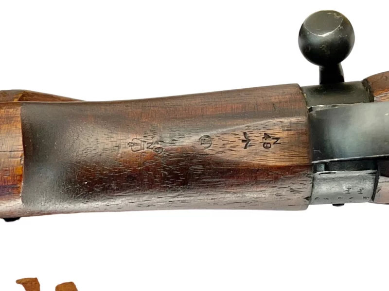 Navy Arms Enfield #4 Mk 1* .303 World War II French Resistance 1944 Dated "BS" and "PP" marked matching serial number bolt PP 1424 - Image 20