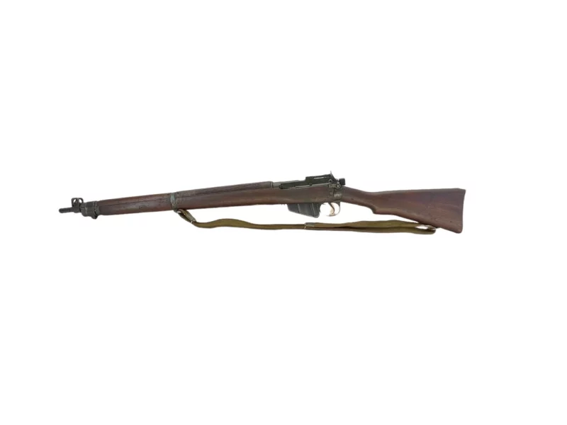 Navy Arms Enfield #4 Mk 1* .303 World War II French Resistance 1944 Dated "BS" and "PP" marked matching serial number bolt PP 1931 - Image 18