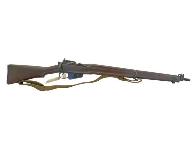 Navy Arms Enfield #4 Mk 1 .303 World War II French Resistance,1944 date "PP" marked, ROF(F) with matching bolt SN PP 1460 - Image 8