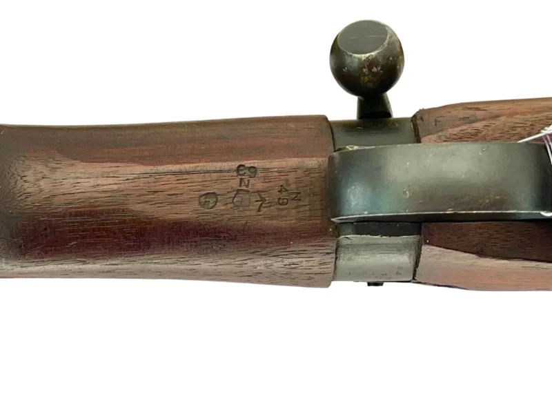 Navy Arms Enfield #4 Mk 1* .303 World War II French Resistance1944 Dated "BS" marked matching serial number bolt PP 1877 - Image 18