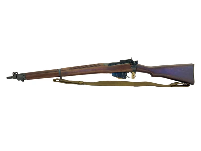 Navy Arms Enfield #4 Mk 1* .303 World War II French Resistance1944 Dated "BS" marked matching serial number bolt PP 1877 - Image 20
