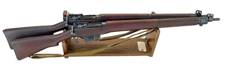 Navy Arms Enfield #4 Mk 1 .303 World War II French Resistance 1944 Dated consecutive serial numbered pair 35462/35463 - Image 9