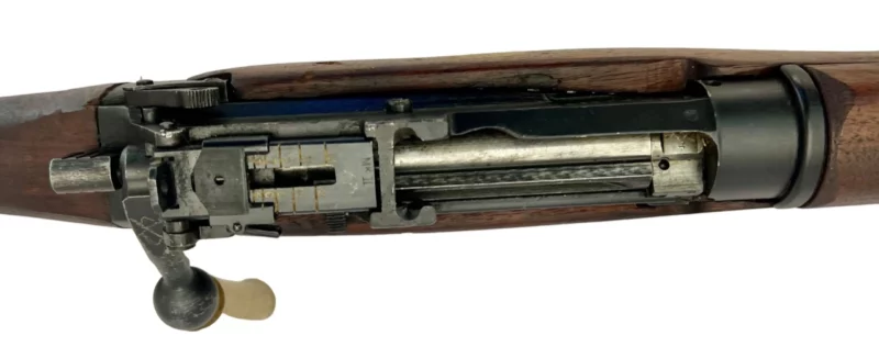Navy Arms Enfield #4 Mk 1 .303 World War II French Resistance 1944 Dated "BT" and "PP" marked non-matching serial number bolt PP 0257 - Image 19