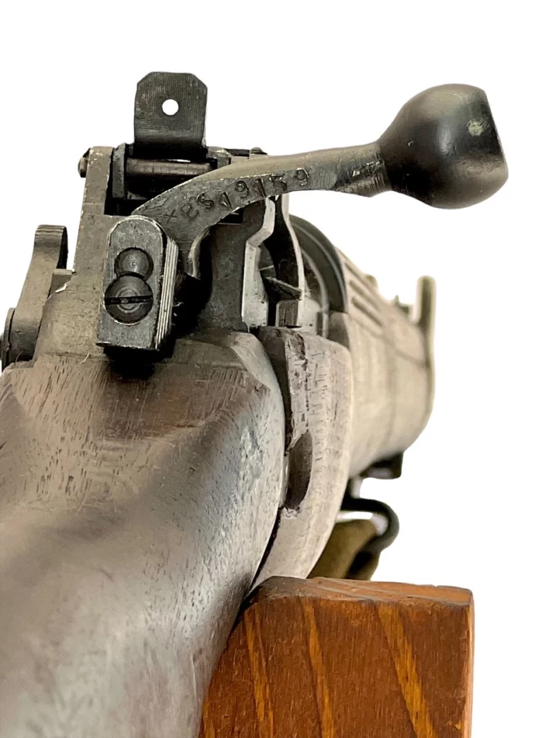 Navy Arms Enfield #4 Mk 1* .303 World War II French Resistance 1944 Dated "BS" and "PP" marked matching serial number bolt PP 1879 - Image 19