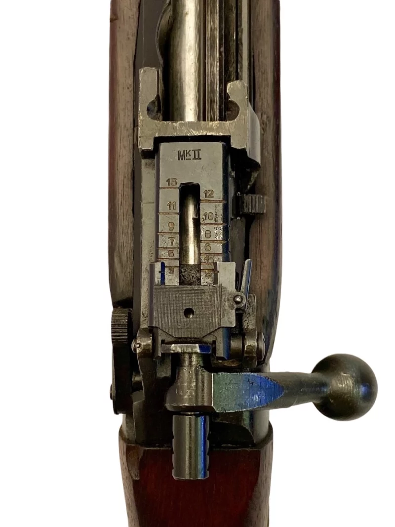 Navy Arms Enfield #4 Mk 1* .303 World War II French Resistance 1944 Dated "BT" marked matching serial number bolt PP 1012 - Image 19
