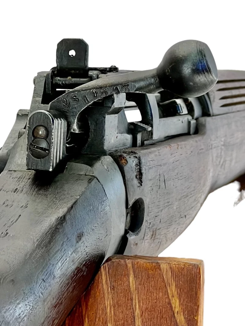 Navy Arms Enfield #4 Mk 1* .303 World War II French Resistance 1944 Dated "BS" marked matching serial number bolt PP 1904 - Image 24