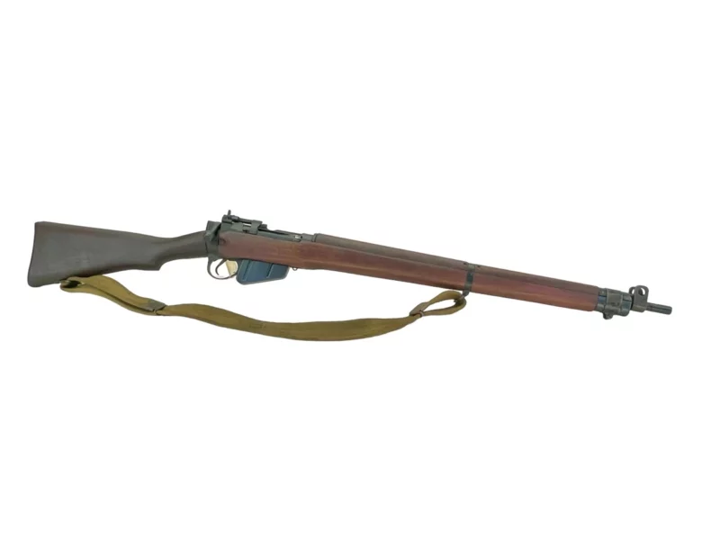 Navy Arms Enfield #4 Mk 1* .303 World War II French Resistance 1944 Dated "BT" and "PP" marked matching serial number bolt PP 1696 - Image 9