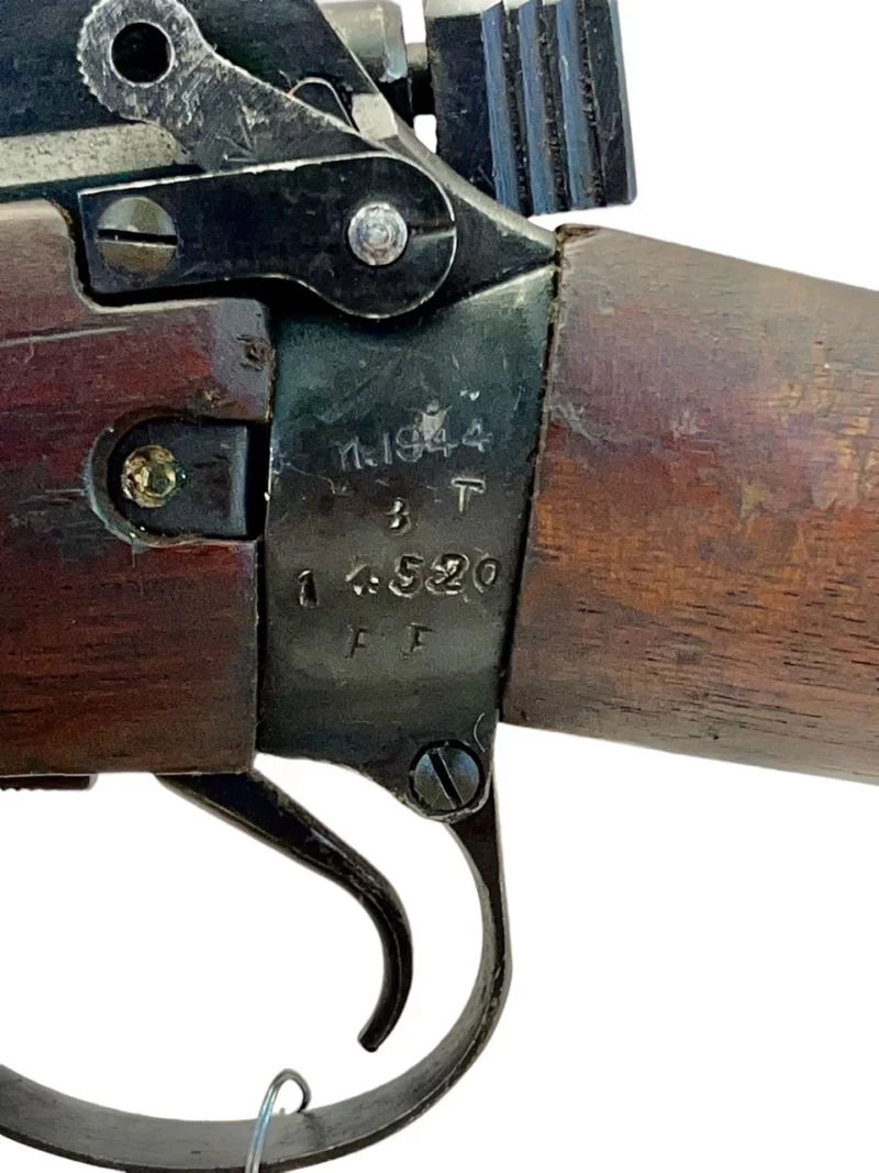Navy Arms Enfield #4 Mk 1* .303 World War II French Resistance 1944 Dated "BT" and "PP" marked matching serial number bolt PP 0903 - Image 21