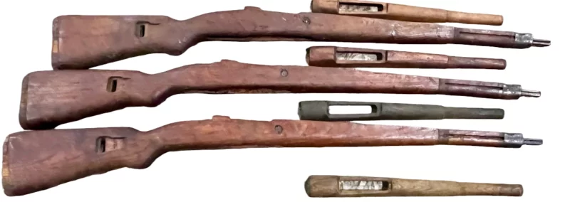 Mauser M48 rifle stock & hand guard Grade 1 w/recoil bar, bayonet lug