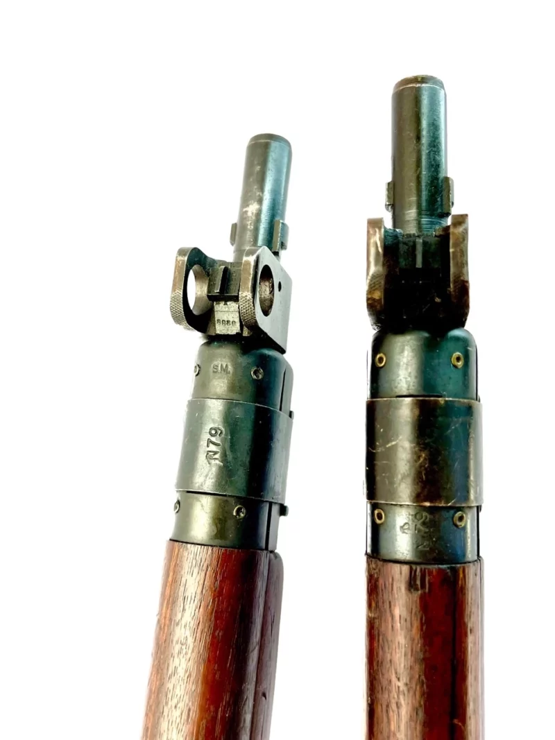 Navy Arms Enfield #4 Mk 1 .303 World War II French Resistance 1944 Dated consecutive serial numbered pair matching serial number bolt - Image 14