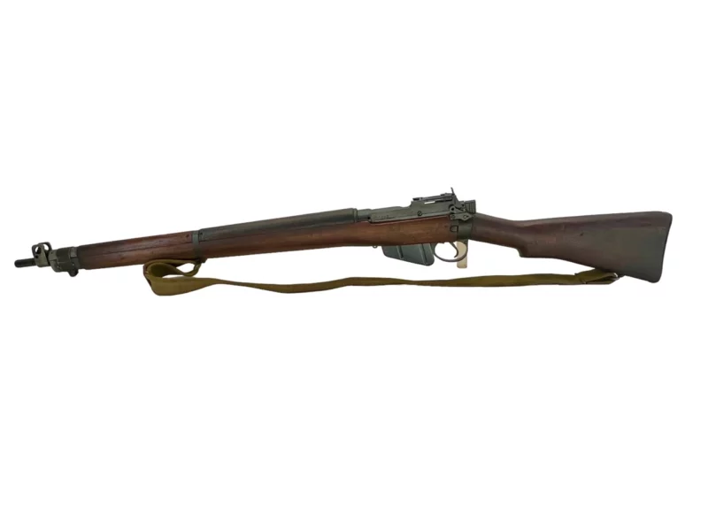 Navy Arms Enfield #4 Mk 1* .303 World War II French Resistance 1944 Dated "BS" marked matching serial number bolt PP 1683 - Image 19