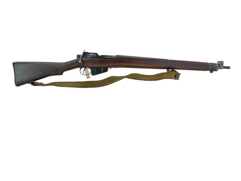 Navy Arms Enfield #4 Mk 1* .303 World War II French Resistance 1944 Dated "BS" marked matching serial number bolt PP 1683 - Image 9