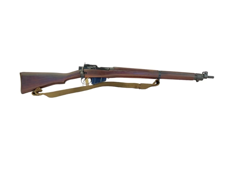 Navy Arms Enfield #4 Mk 1* .303 World War II French Resistance1944 Dated "BS" marked non-matching serial number bolt PP 1689 - Image 10