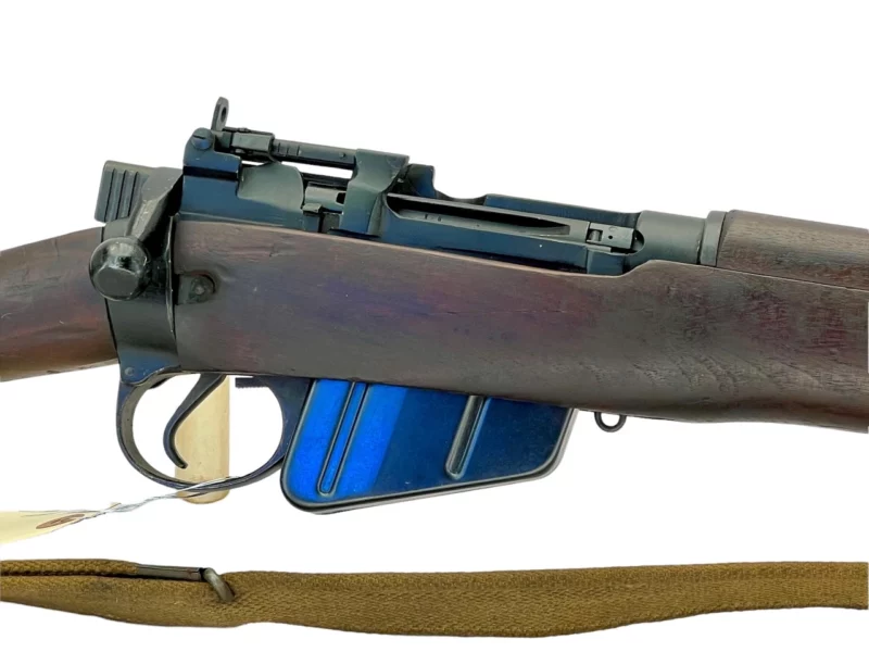 Navy Arms Enfield #4 Mk 1 .303 World War II French Resistance,1944 date "PP" marked, ROF(F) with matching bolt SN PP 1225 - Image 9