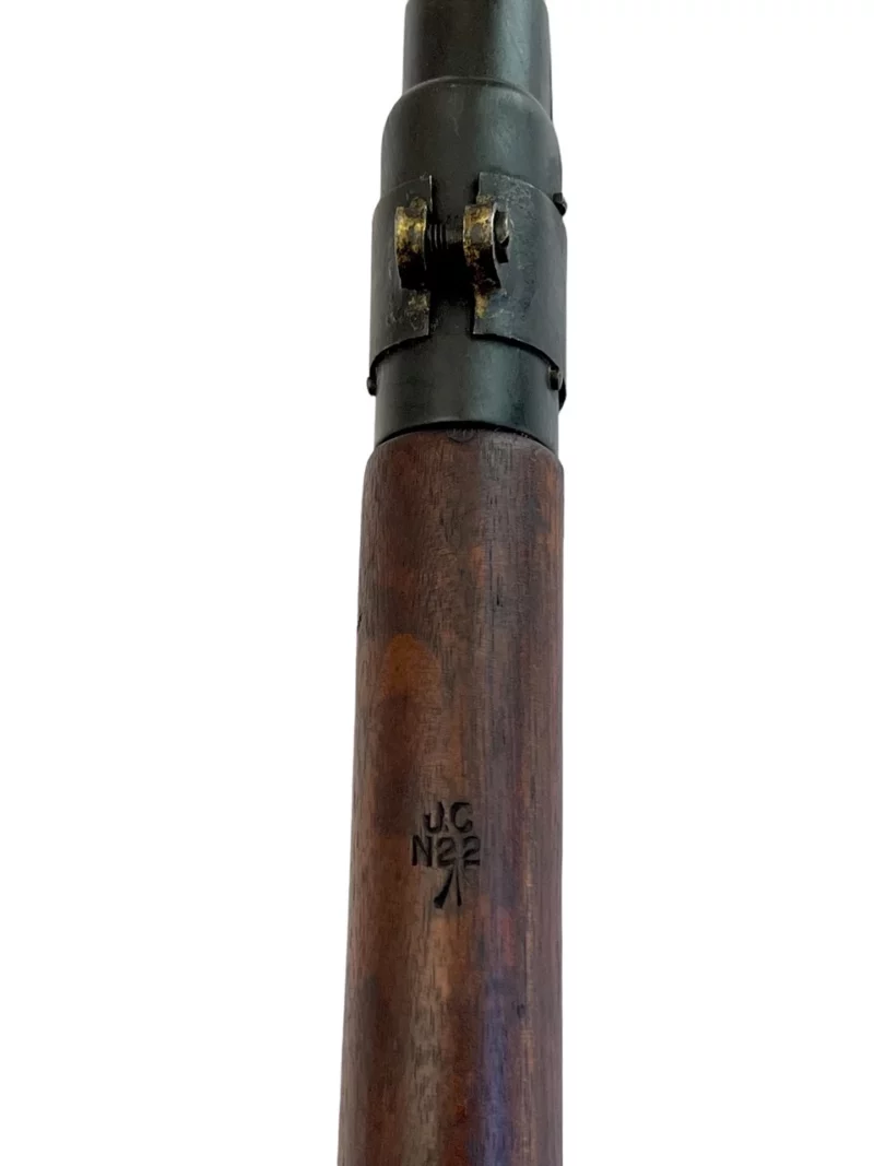 Navy Arms Enfield #4 Mk 1* .303 World War II French Resistance 1944 Dated "BS" and "PP" marked matching serial number bolt PP 0091 - Image 17