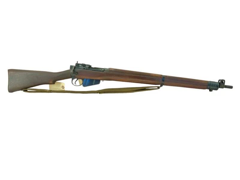Navy Arms Enfield #4 Mk 1* .303 World War II French Resistance1944 Dated "BS" marked matching serial number bolt PP 1514 - Image 10
