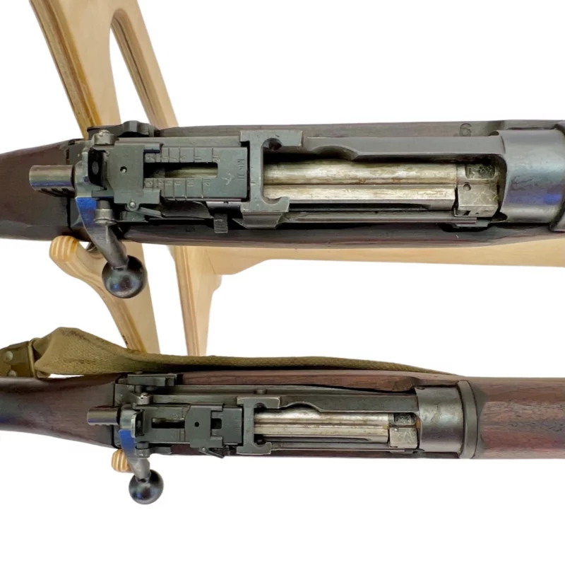 Navy Arms Enfield #4 Mk 1 .303 World War II French Resistance 1944 Dated consecutive serial numbered pair matching serial number bolt - Image 17
