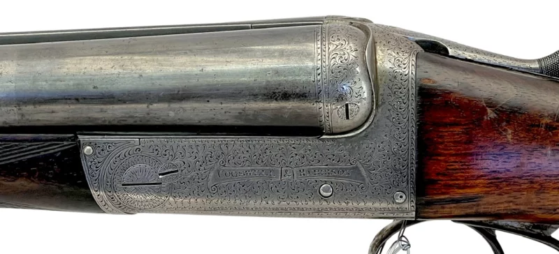 British Cogswell & Harrison side by side 12ga shotgun - Image 11