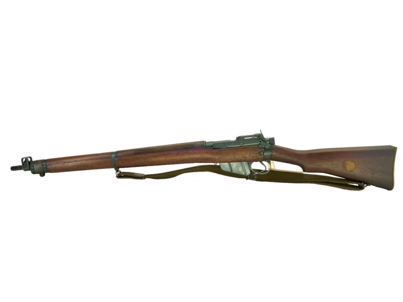 Navy Arms Enfield #4 Mk 1* .303 World War II French Resistance 1944 Dated "BS" and "PP" marked matching serial number bolt PP 0115 - Image 19