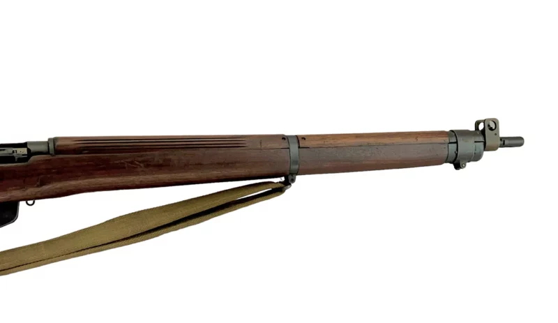 Navy Arms Enfield #4 Mk 1* .303 World War II French Resistance1944 Dated "BS" marked matching serial number bolt PP 1813 - Image 13
