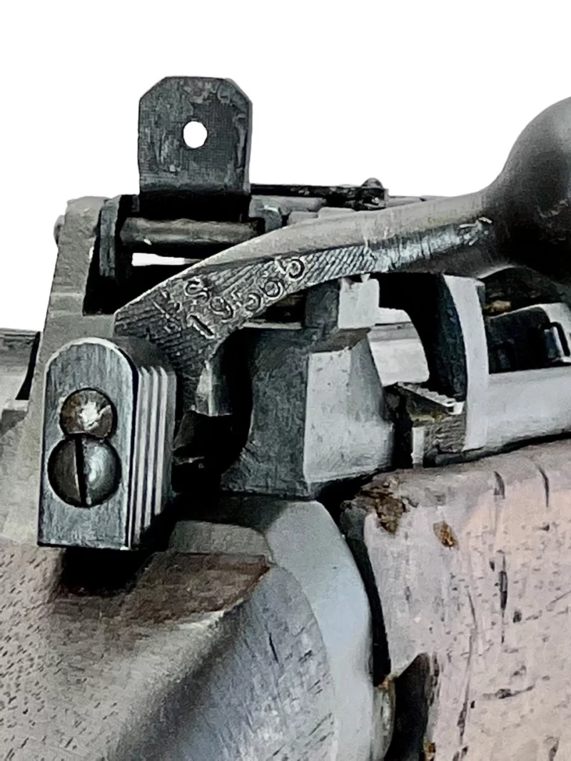 Navy Arms Enfield #4 Mk 1* .303 World War II French Resistance 1944 Dated "BS" and "PP" marked matching serial number bolt PP 1410 - Image 19