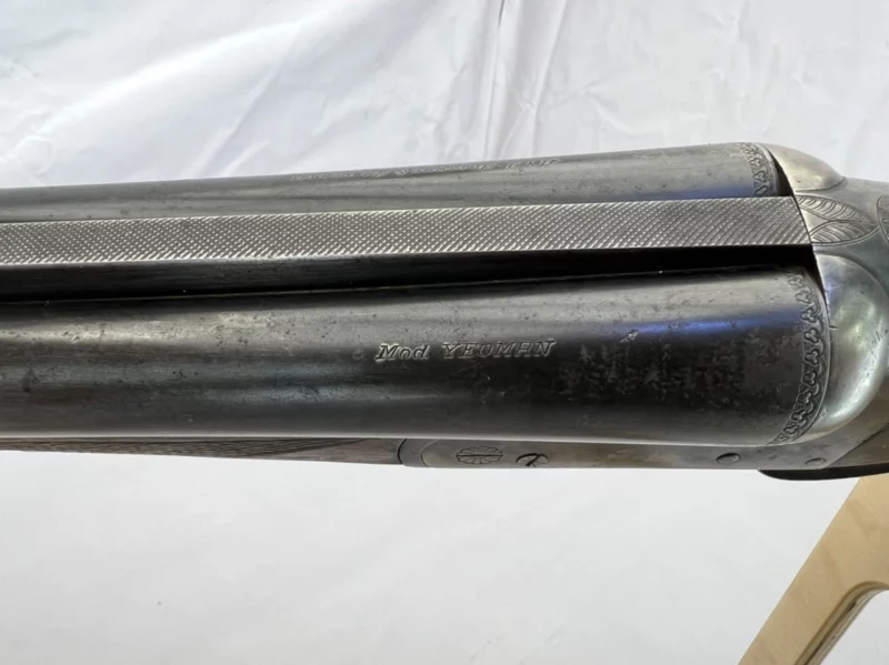 side by side 12ga shotgun AYA Yeoman Boxlock SN 533801 - Image 10