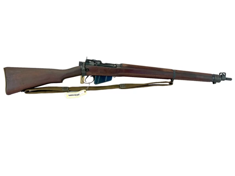 Navy Arms Enfield #4 Mk 1* .303 World War II French Resistance1944 Dated "BS" and "PP" marked non-matching serial number bolt PP 0898 - Image 11