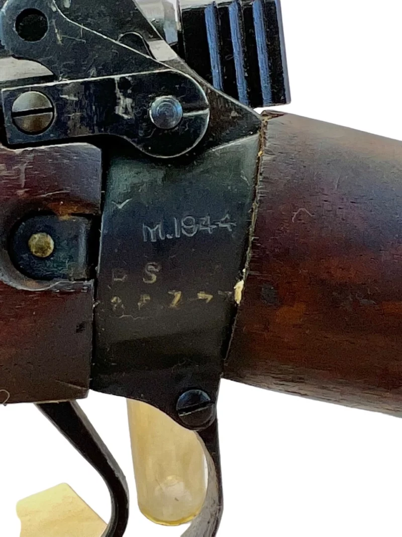 Navy Arms Enfield #4 Mk 1* .303 World War II French Resistance 1944 Dated "BS" marked matching serial number bolt PP 1394 - Image 23