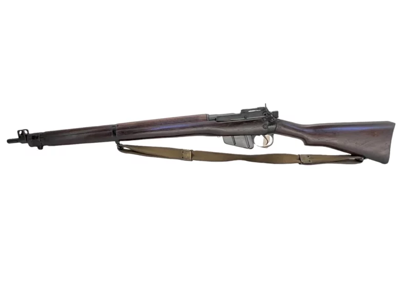 Navy Arms Enfield #4 Mk 1* .303 World War II French Resistance 1944 Dated "BS" and "PP" marked matching serial number bolt PP 0090 - Image 16