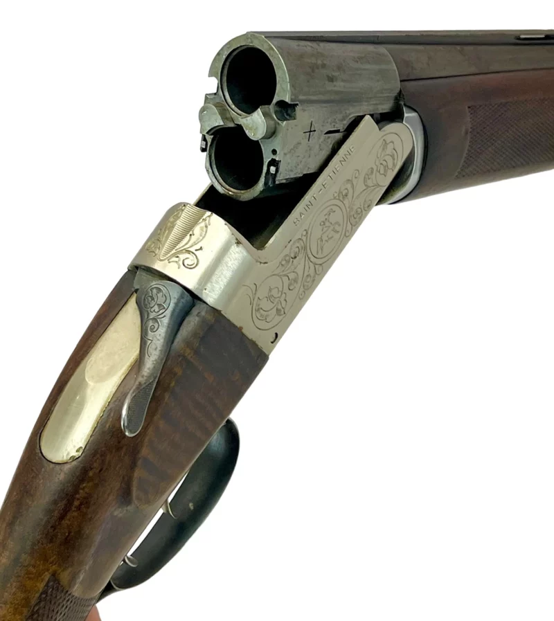 12ga O/U shotgun Verney-Carron French made double triggers good cond. - Image 11