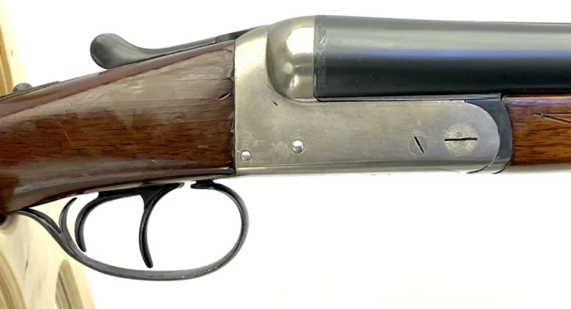 side by side 12ga shotgun Spanish Master Boxlock SN 115037