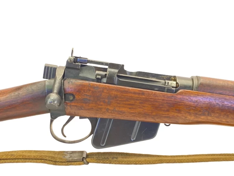 Navy Arms Enfield #4 Mk 1* .303 World War II French Resistance 1944 Dated "BT" and "PP" marked matching serial number bolt PP 0233 - Image 13