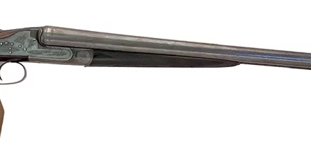British Army & Navy sidelock side by side 12ga shotgun Damascus