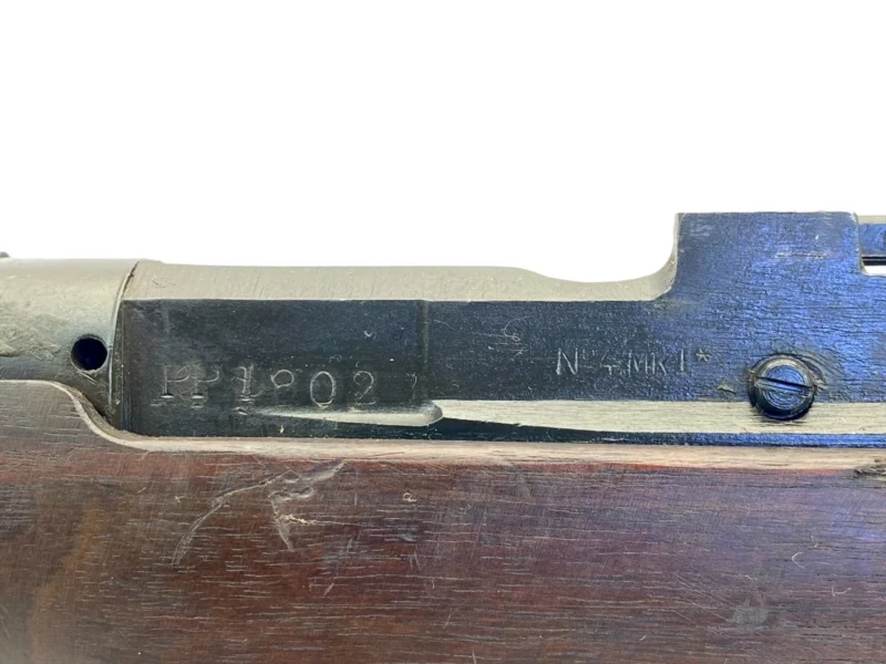 Navy Arms Enfield #4 Mk 1* .303 World War II French Resistance 1944 Dated "BT" and "PP" marked matching serial number bolt PP 1802 - Image 10